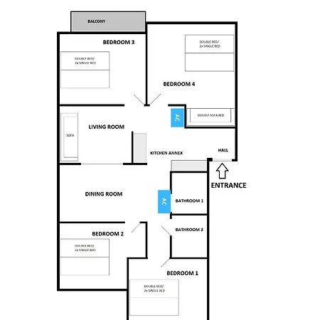 Warszawska Street アパート